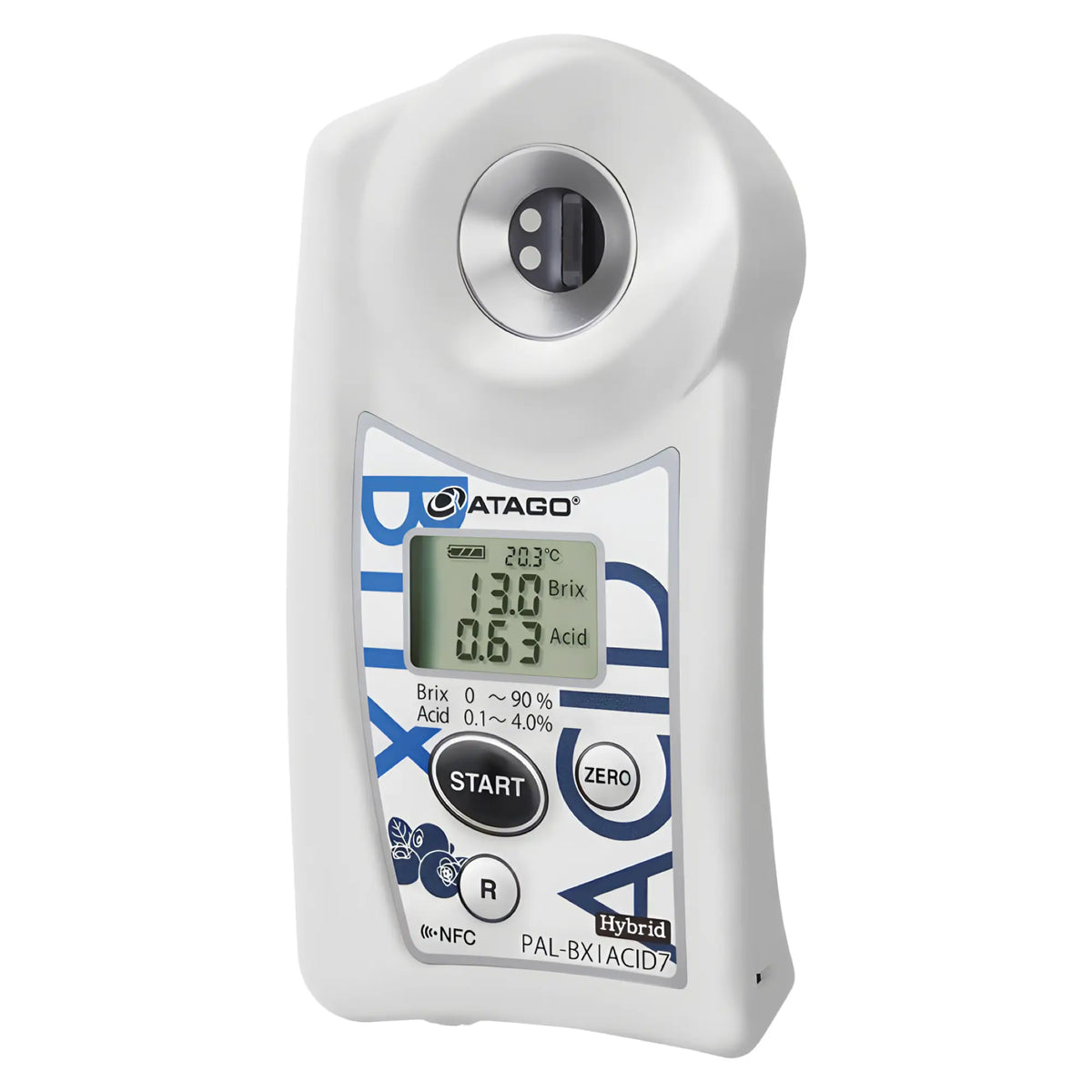 ATAGO Pocket Brix-Acidity Meter - Master Kit (Blueberry)
