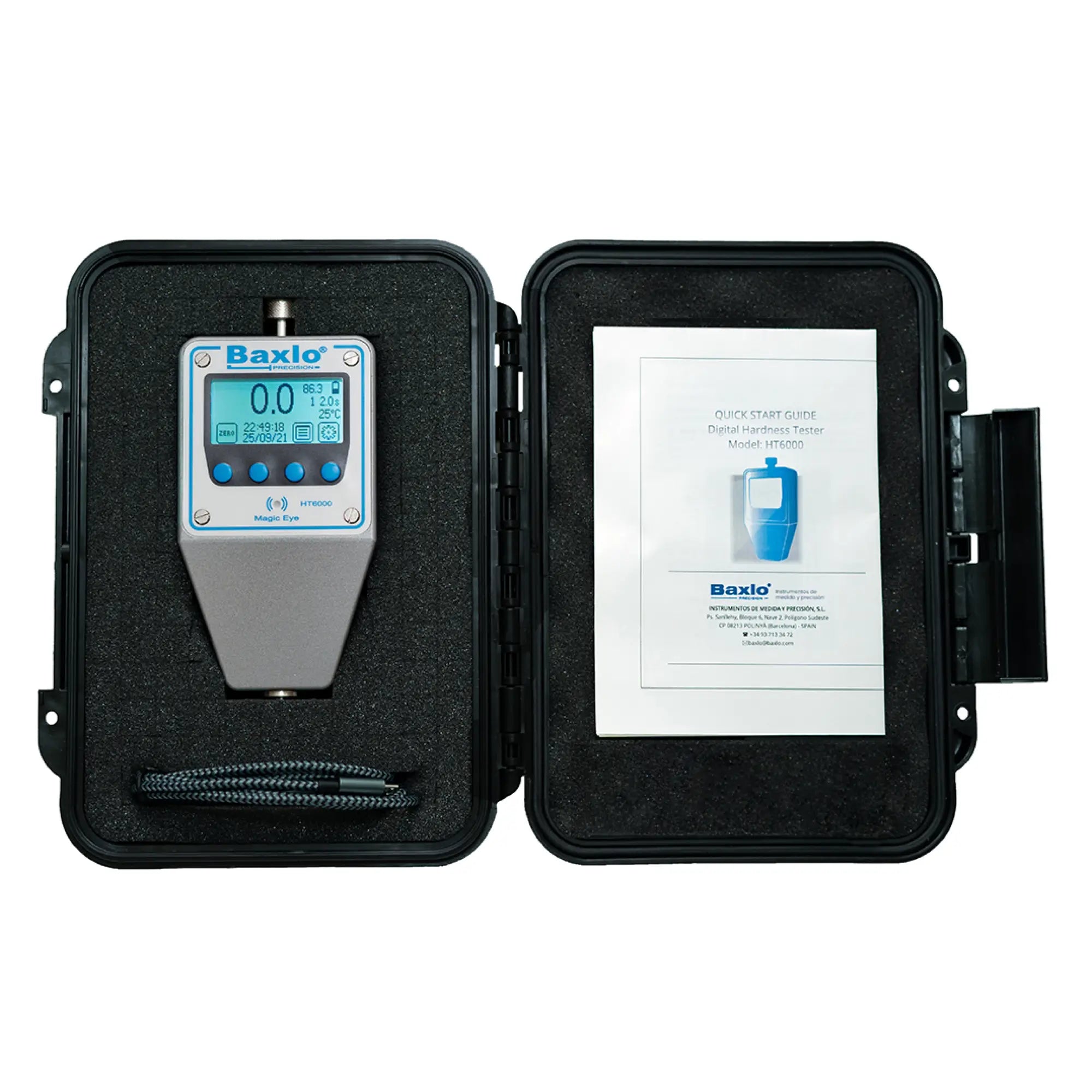 Baxlo Digital Fruit Firmness Tester (Blueberries, Grapes, Strawberries)