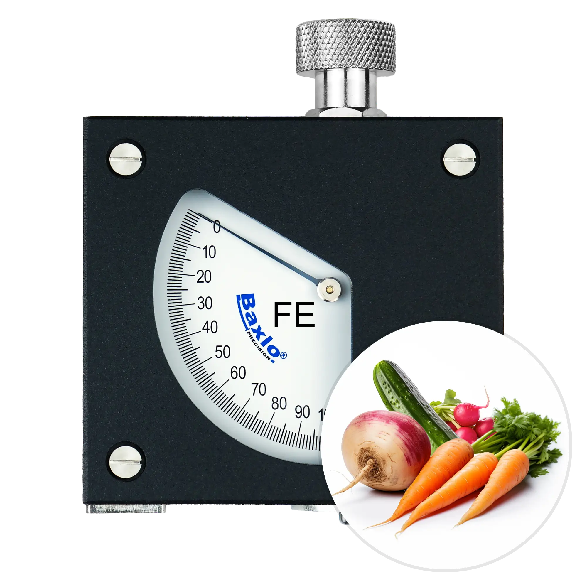 Baxlo Firmness Tester - Carrots, Cucumbers, Radishes, Turnips, Kohlrabi